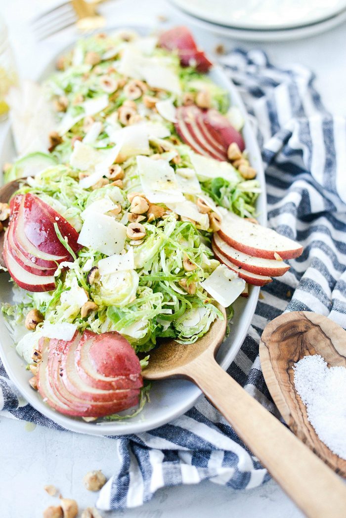 Shaved Brussels Sprout Salad