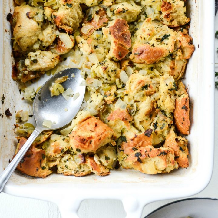 Simple Herb Sourdough Dressing-image