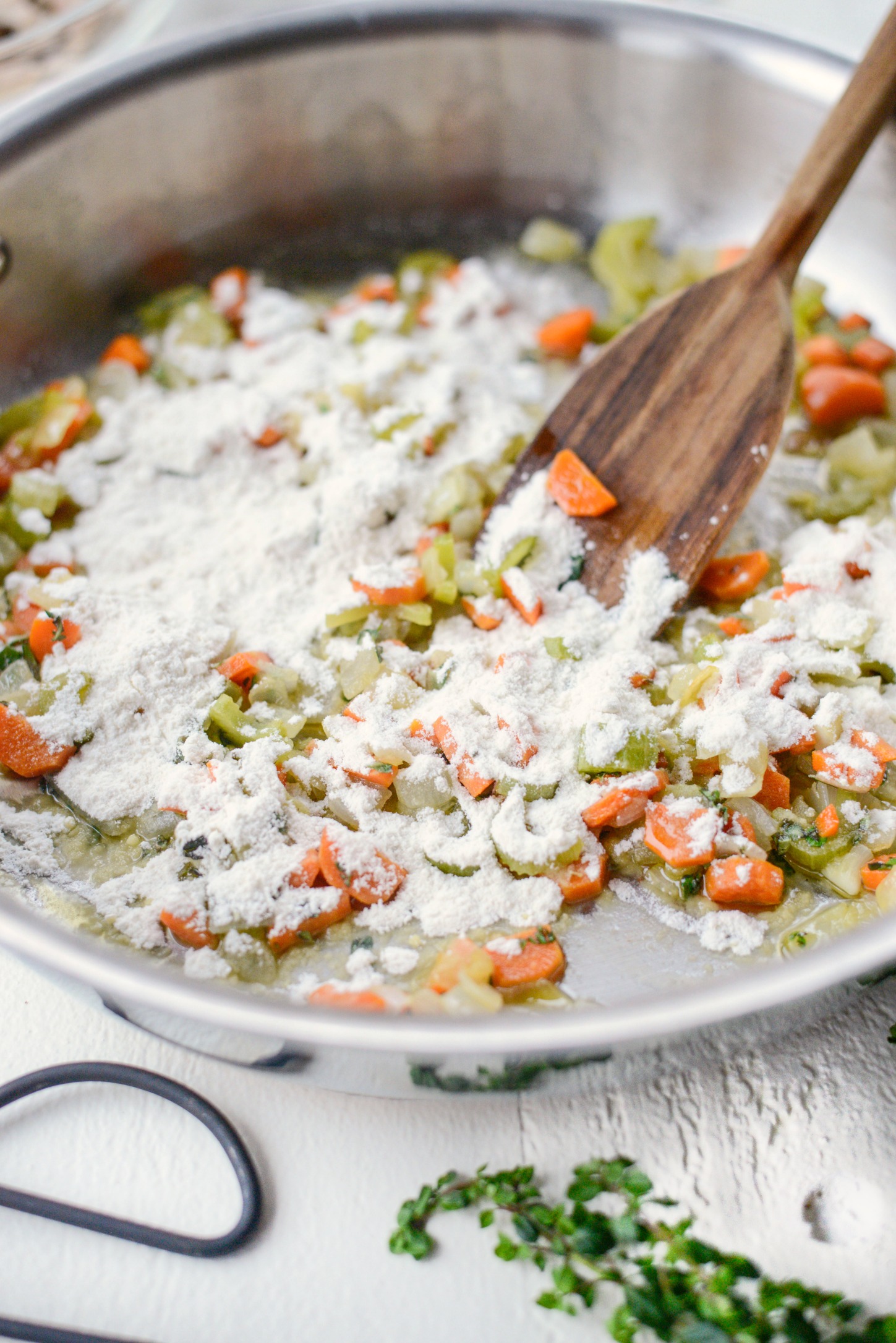 Skillet Turkey Pot Pie - Simply Scratch