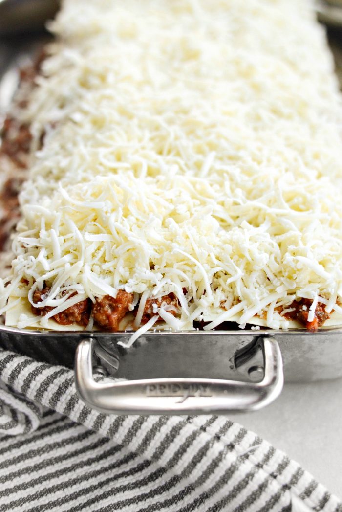 top with remaining mozzarella