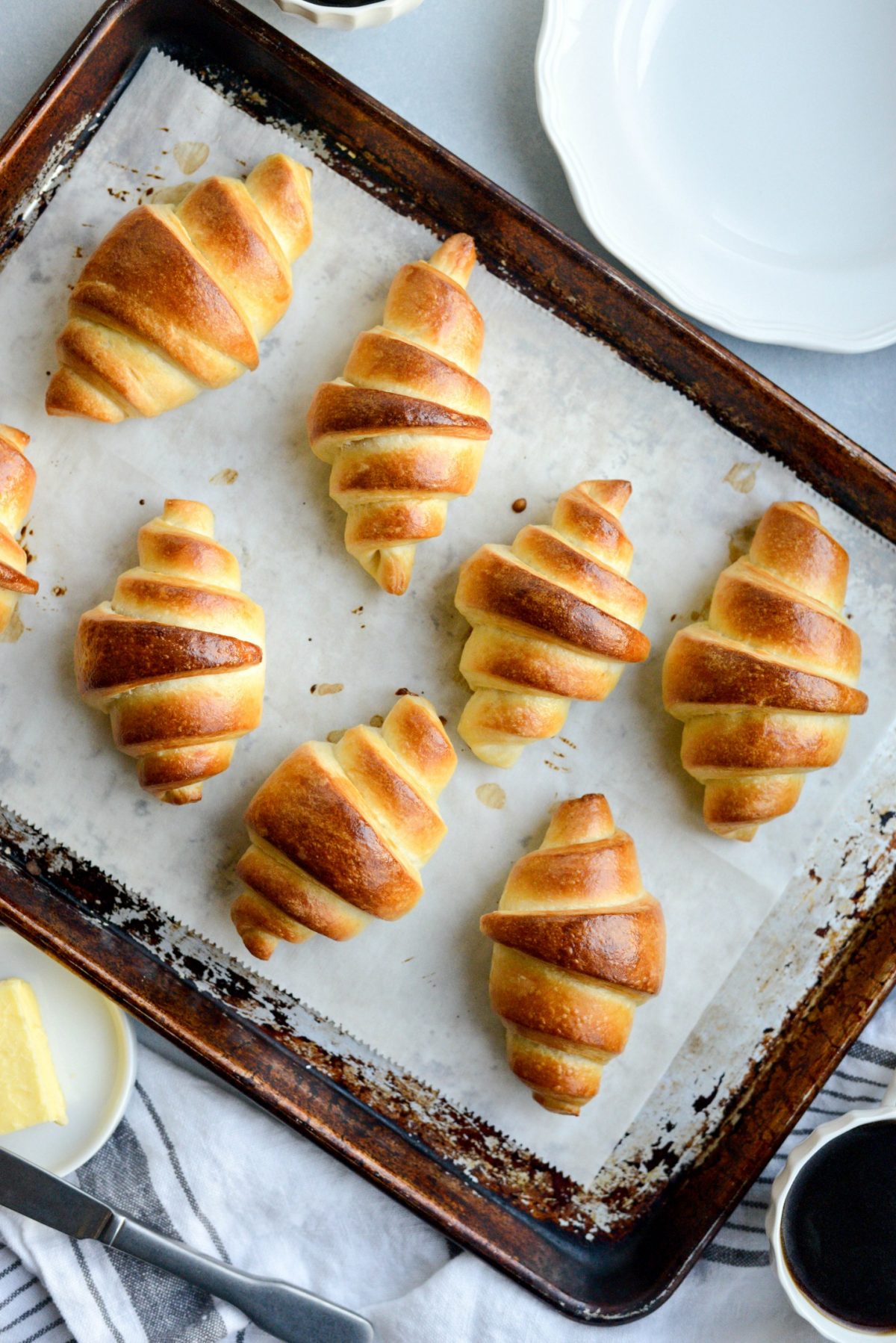 Easy Homemade Croissants