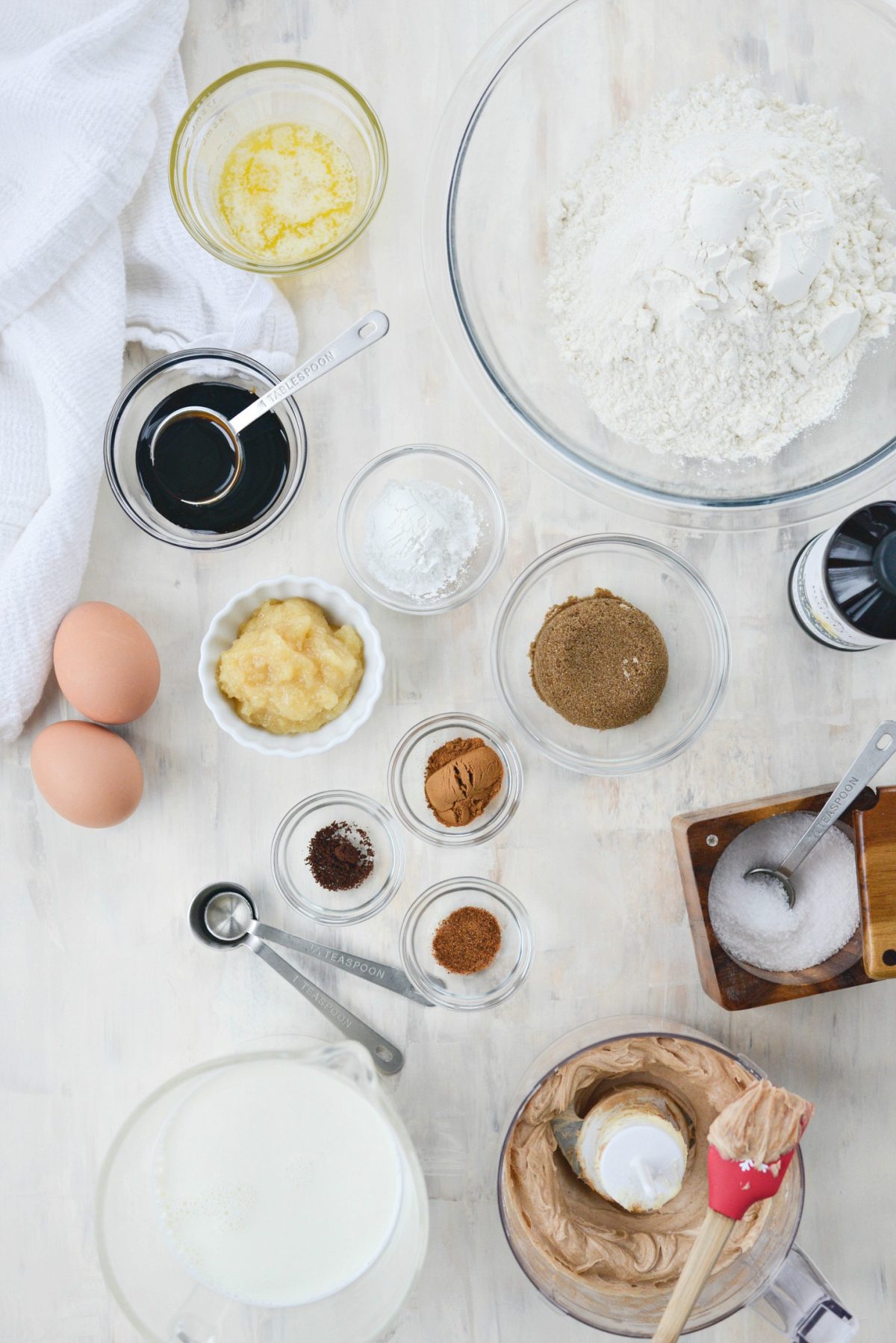 ingredients for Gingerbread Pancake