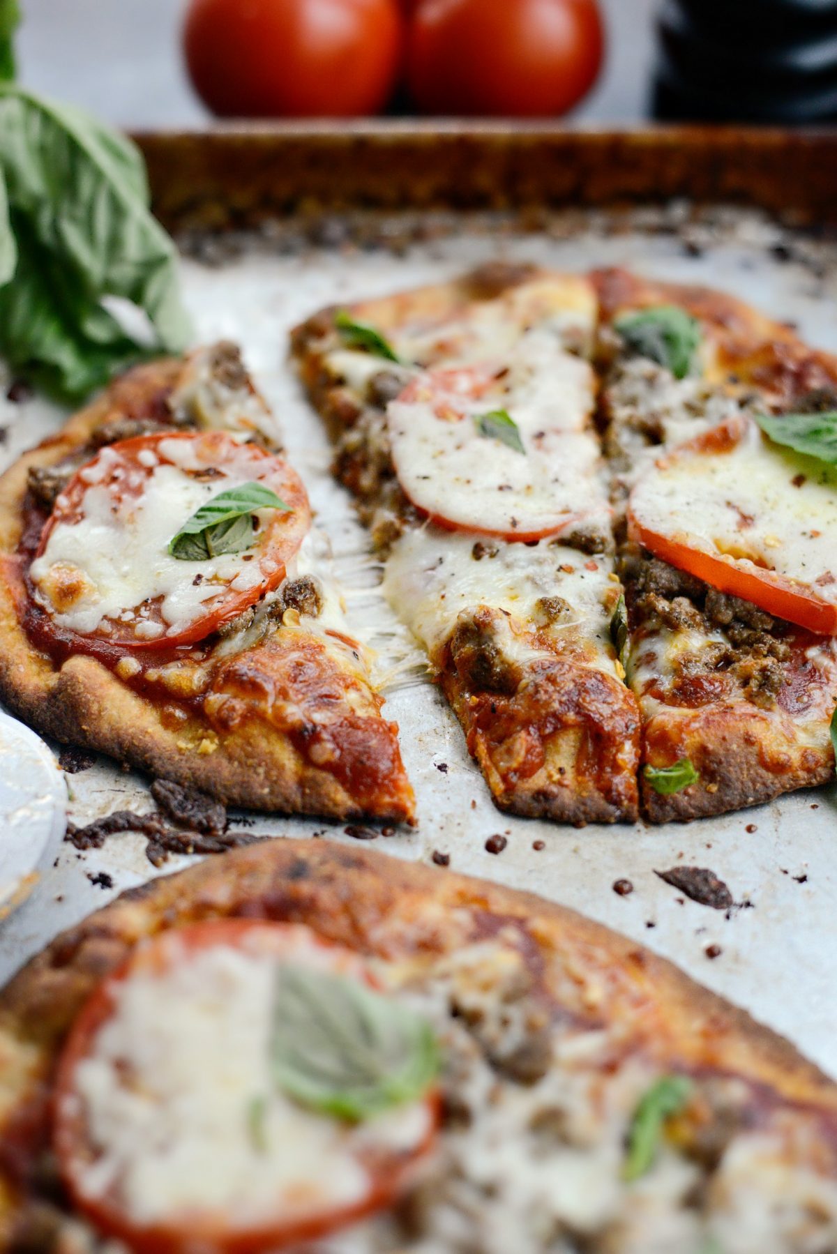 Lebanese Margherita Lamb Pizza 