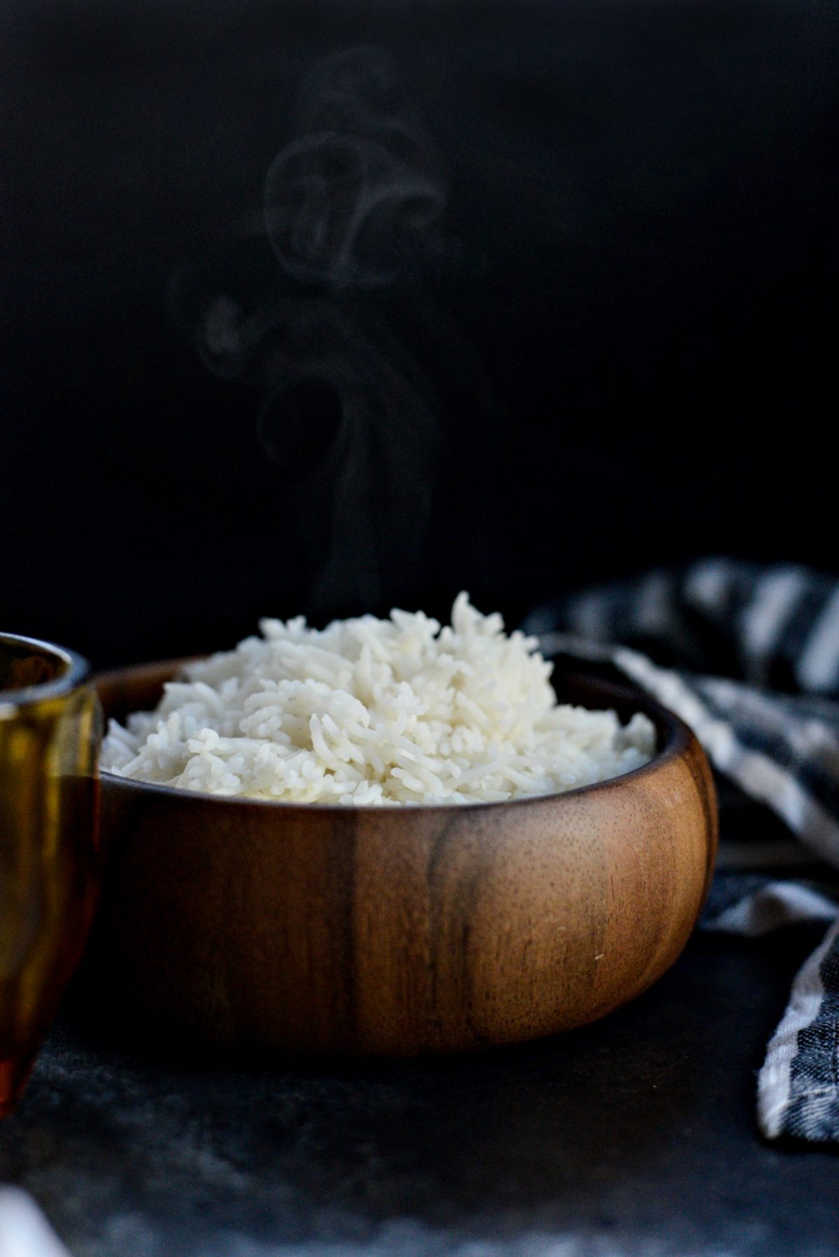Bowl of basmati rice