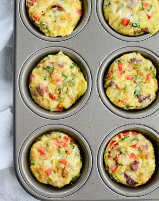 Western Omelet Mini Frittatas