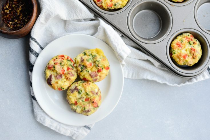 Western Omelet Mini Frittatas