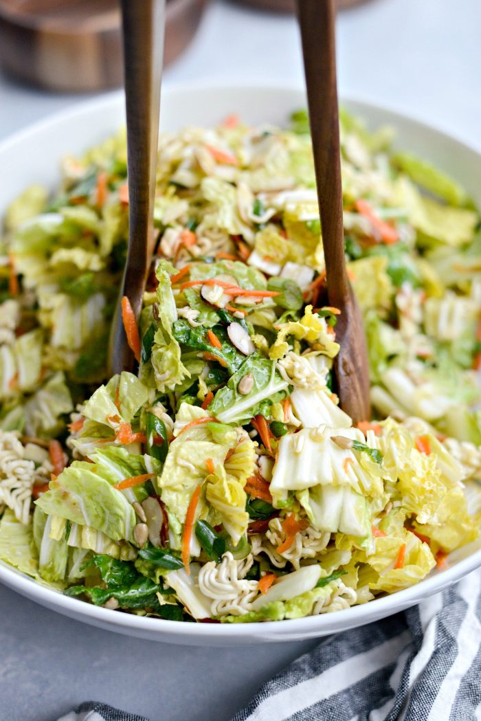 Crunchy Asian Ramen Salad