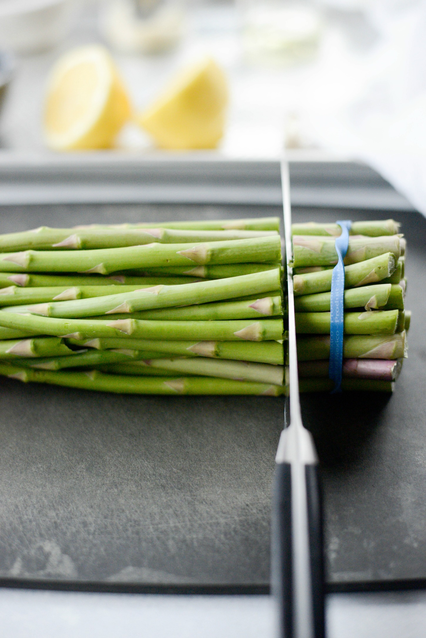 Garlicky Lemon Parmesan Roasted Asparagus Simply Scratch