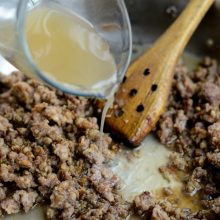 add in broth.