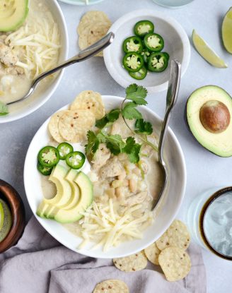 Lighter White Chicken Chili