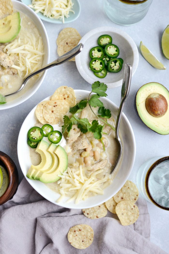 Lighter White Chicken Chili