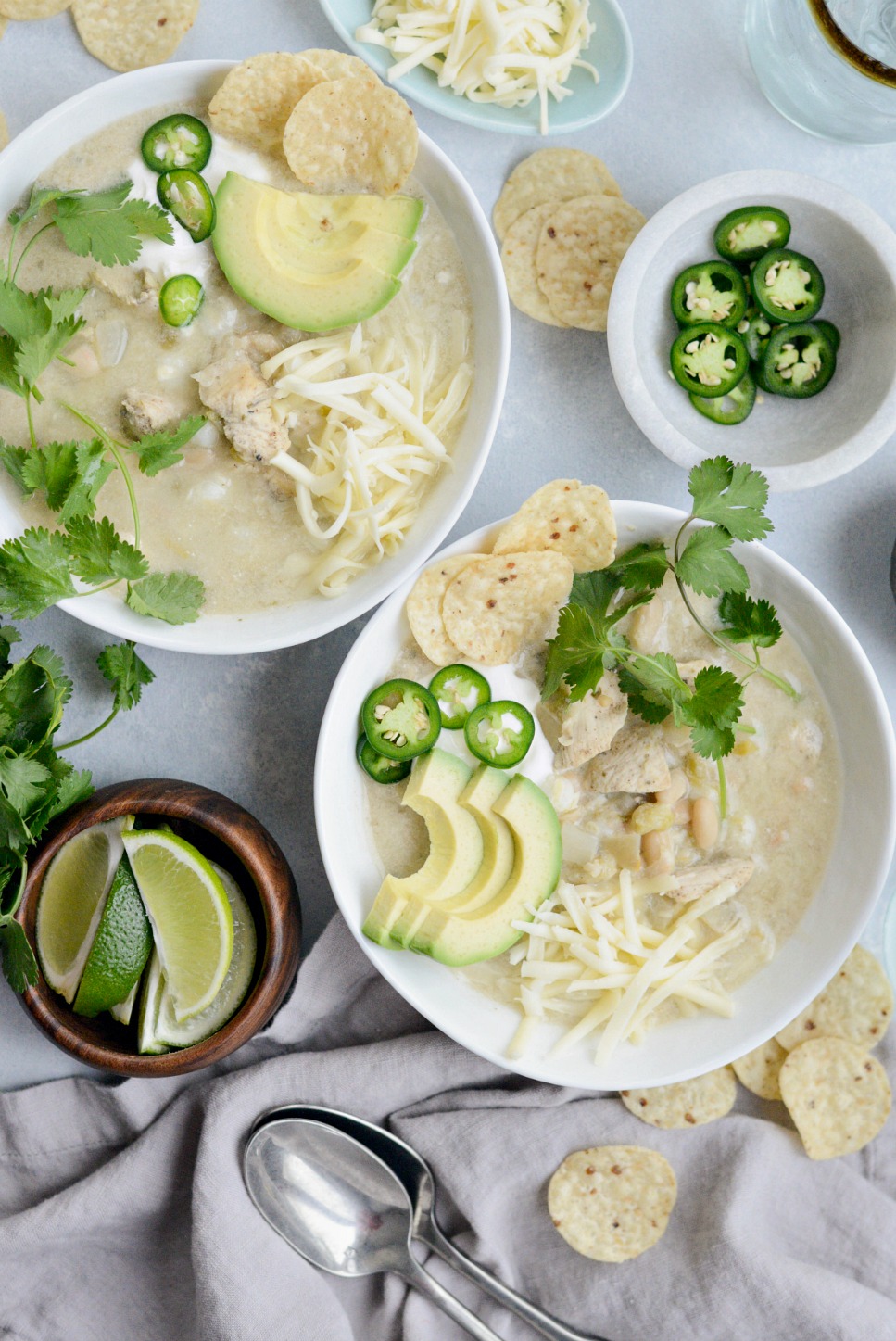 Lighter White Chicken Chili