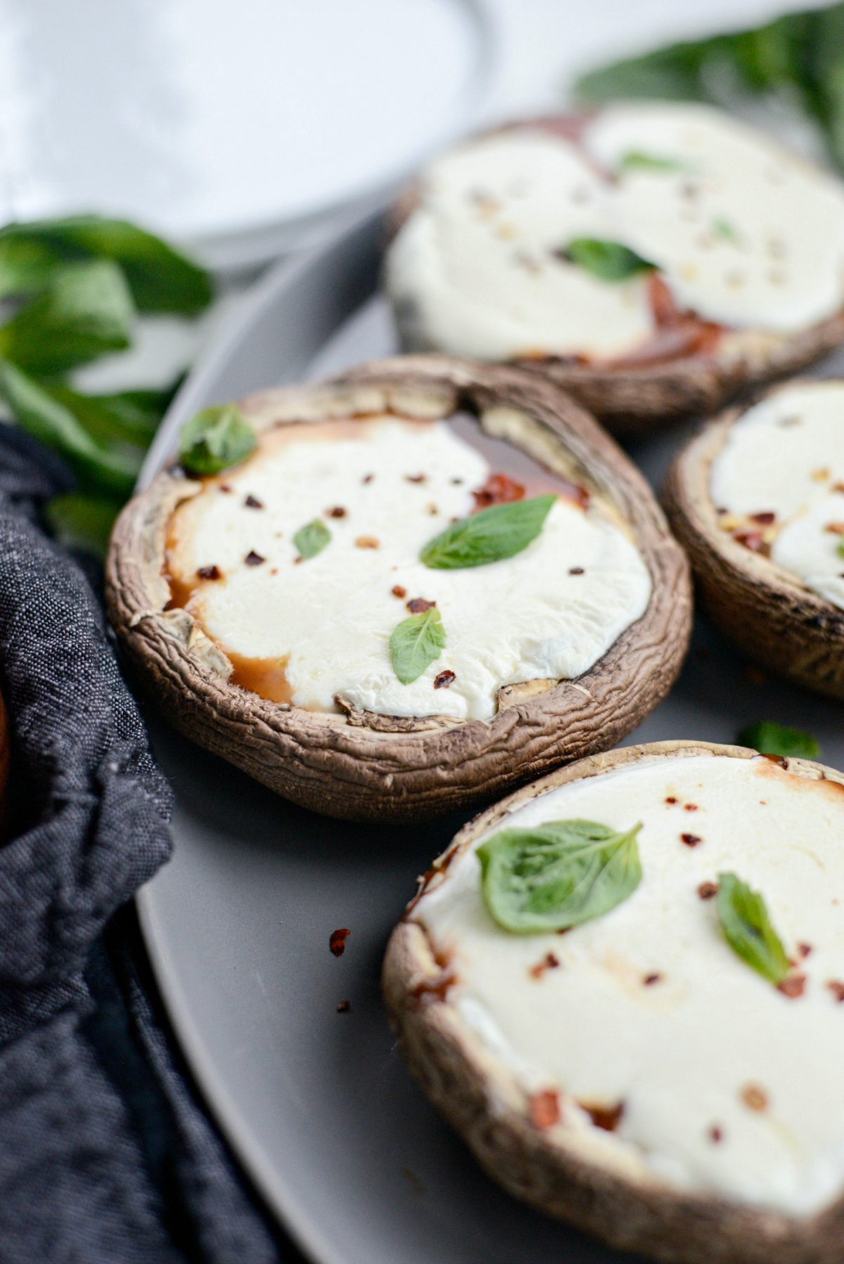 Roasted Caprese Portobello Mushrooms l SimplyScratch.com (14)