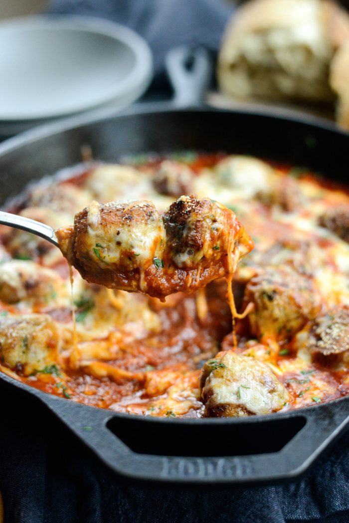 Chicken Parmesan Meatballs