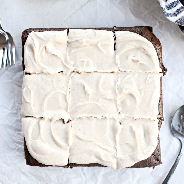Chocolate Guinness Brownies with Brown Butter Stout Frosting-image