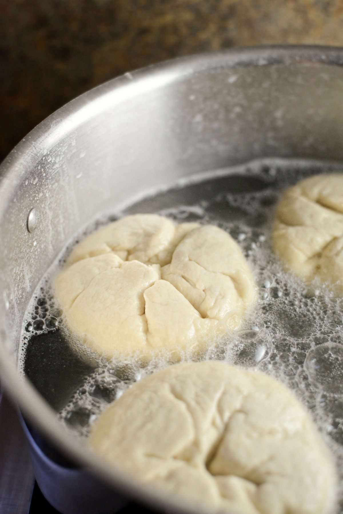 add dough balls