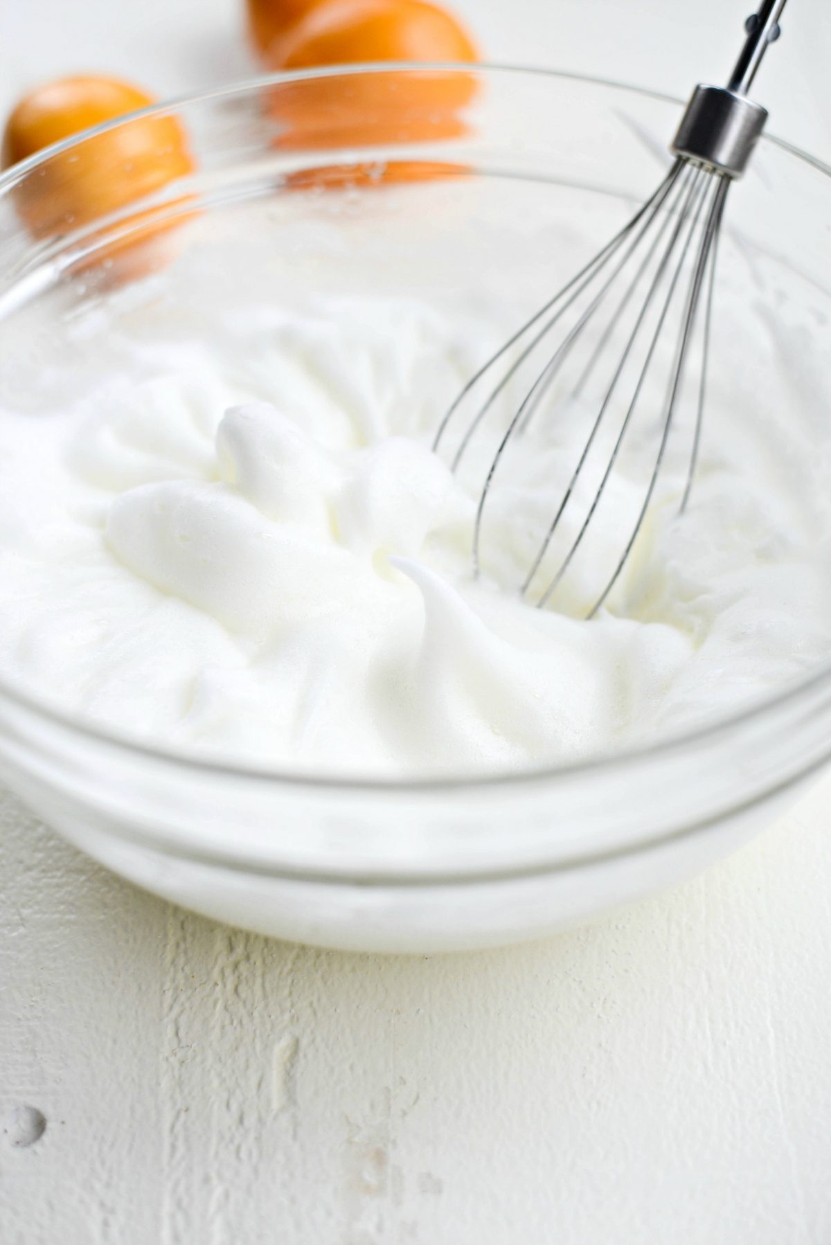 whipped egg whites