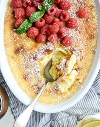 Meyer Lemon Pudding Cake