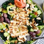 Modern Greek Kale Salad