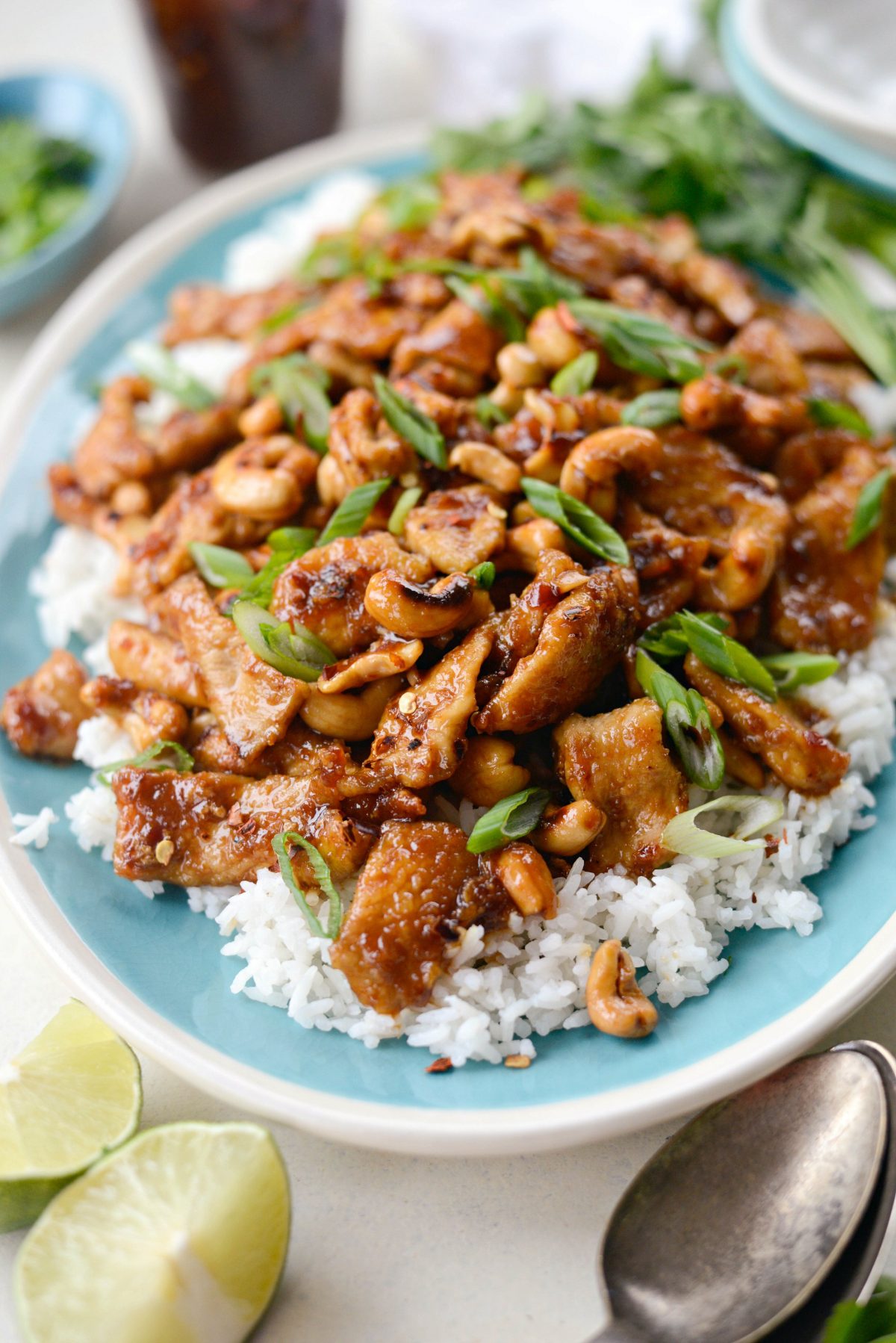 Spicy Ginger Cashew Pork