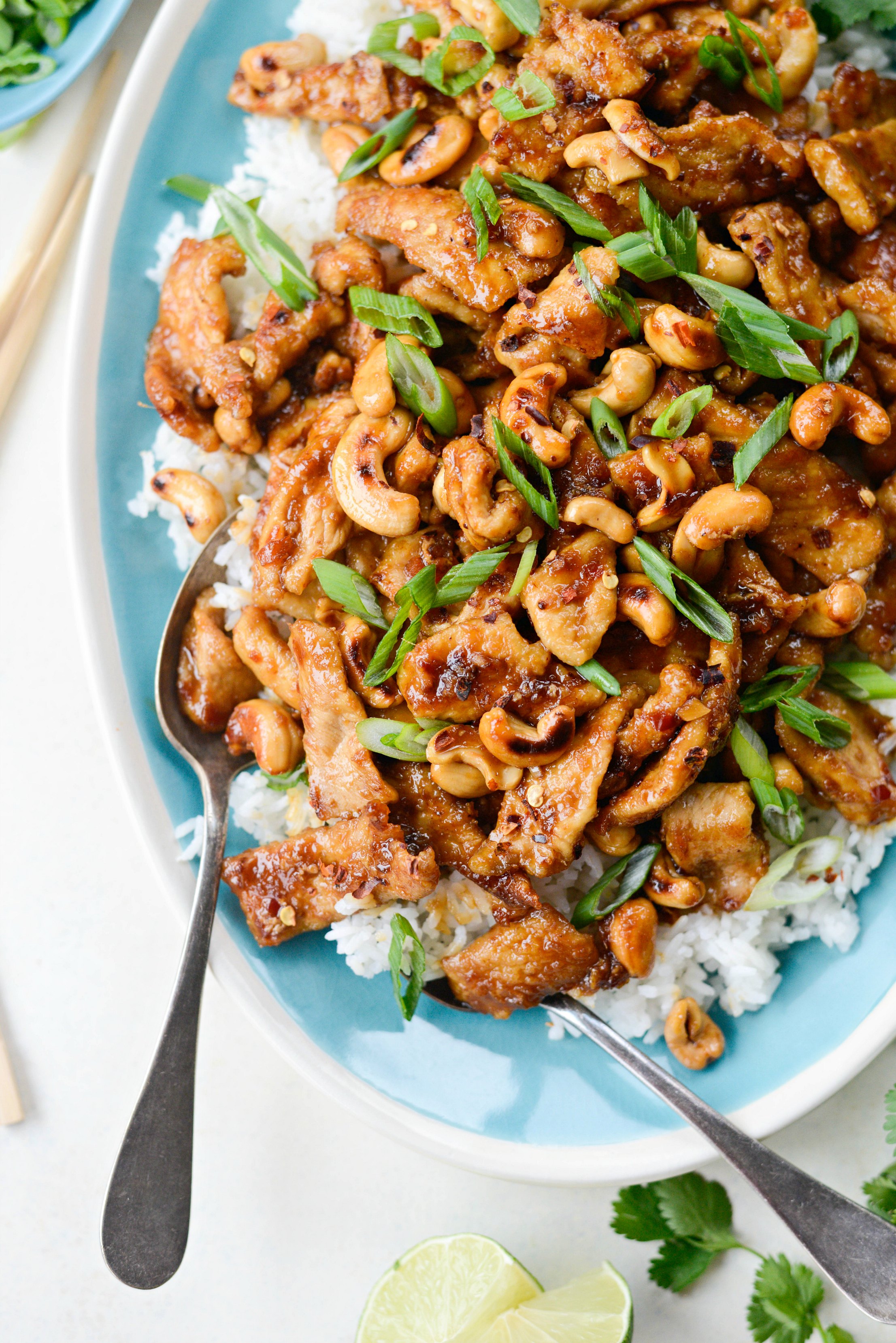 Spicy Ginger Cashew Pork Simply Scratch