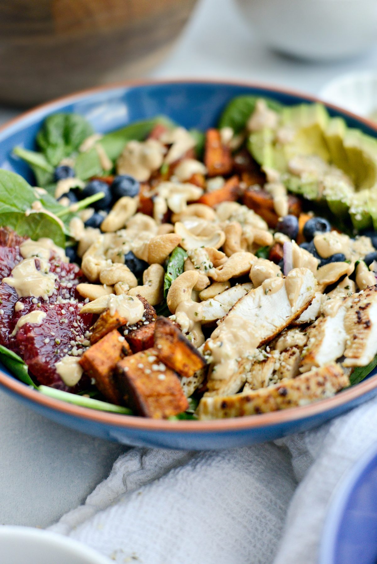 Sweet Potato Blueberry Power Bowl