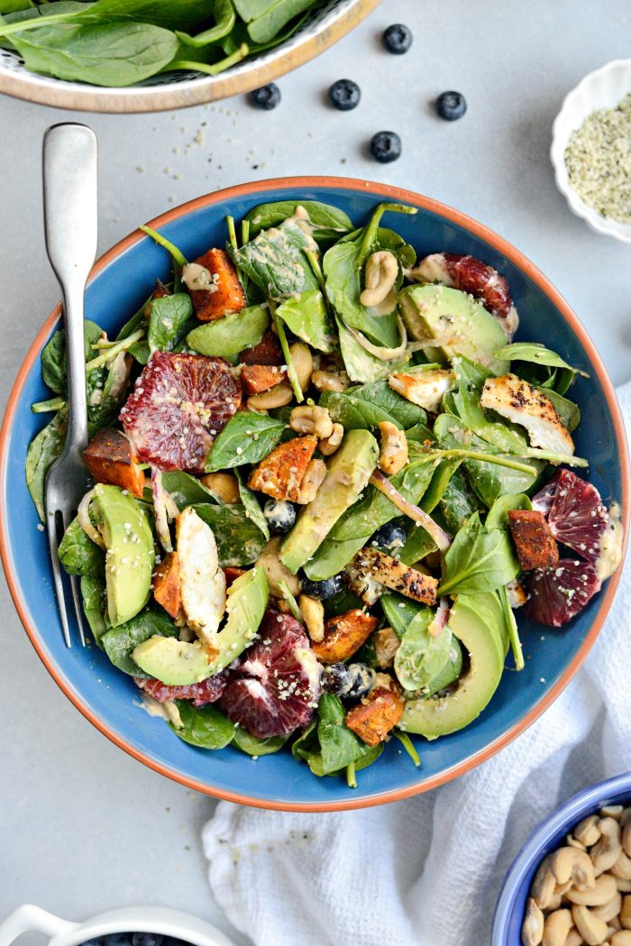 Sweet Potato Blueberry Power Bowl 