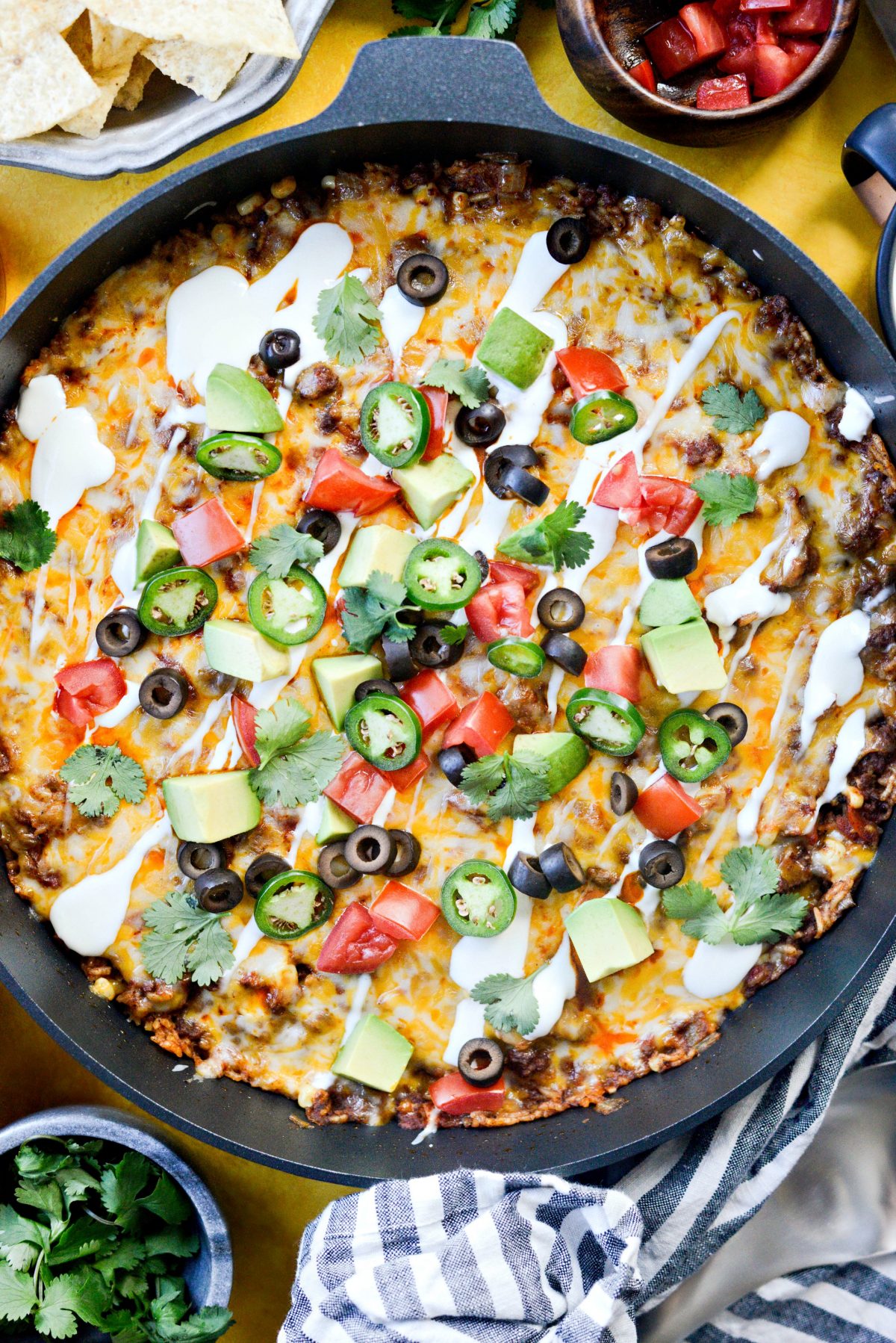 Cheesy Mexican Rice Skillet - Easy Weeknight Meals