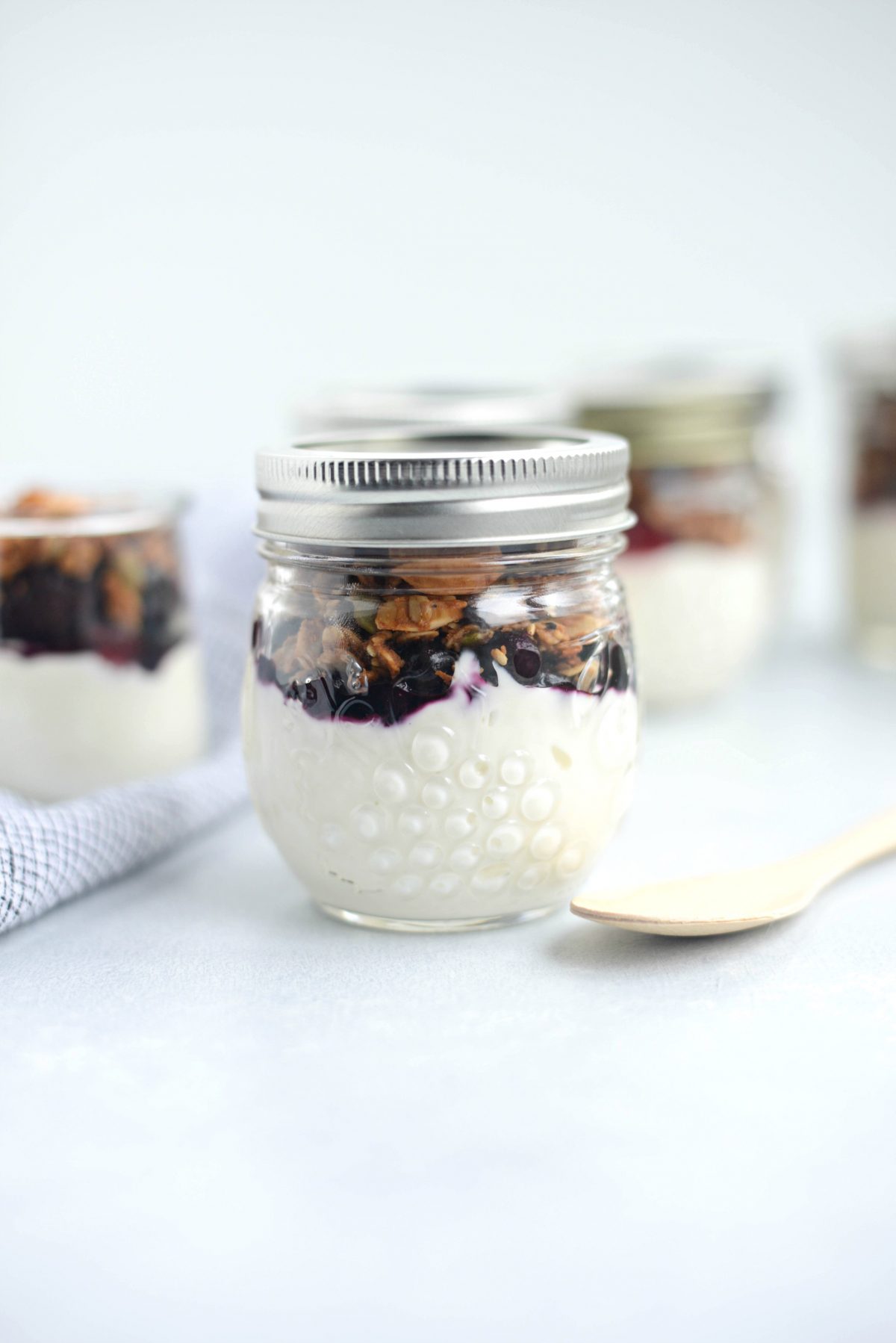 Granola, Yogurt and Fruit Breakfast Jar Recipe