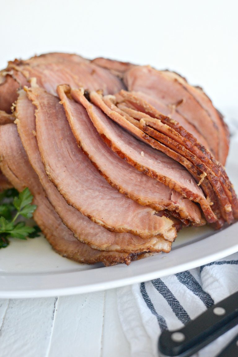 Slow Cooker Maple Brown Sugar Ham Simply Scratch
