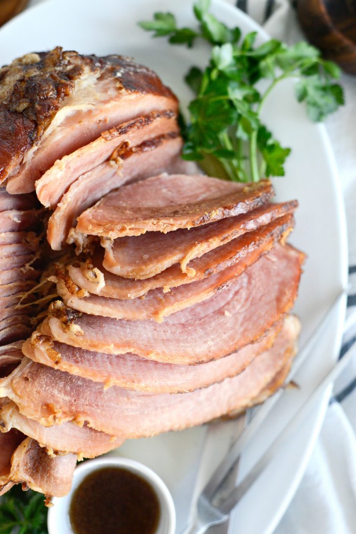 Slow Cooker Maple Brown Sugar Ham