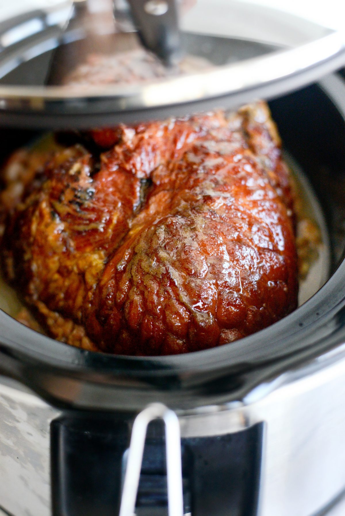 slow cook the ham