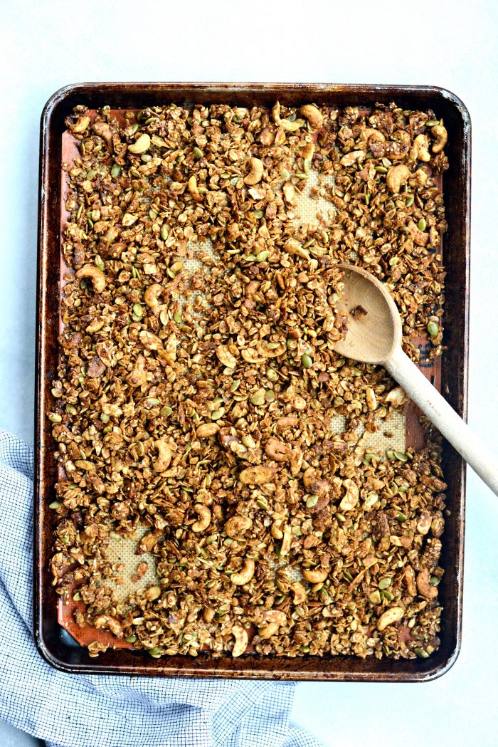 Tahini Nut and Seed Granola 