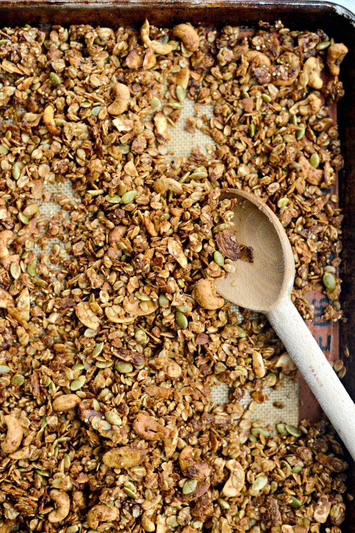 Tahini Nut and Seed Granola