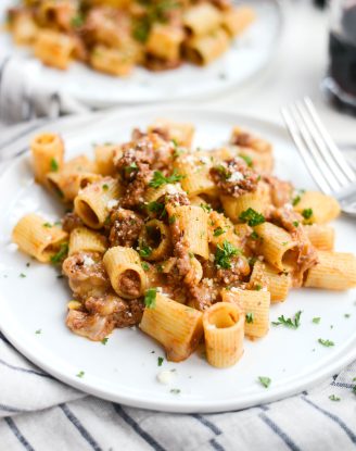 Easy Cheesy Beef Pasta Skillet