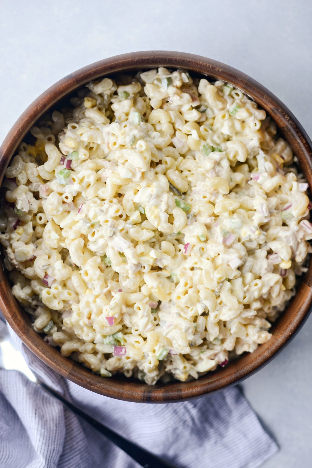 Classic Tuna Macaroni Salad 