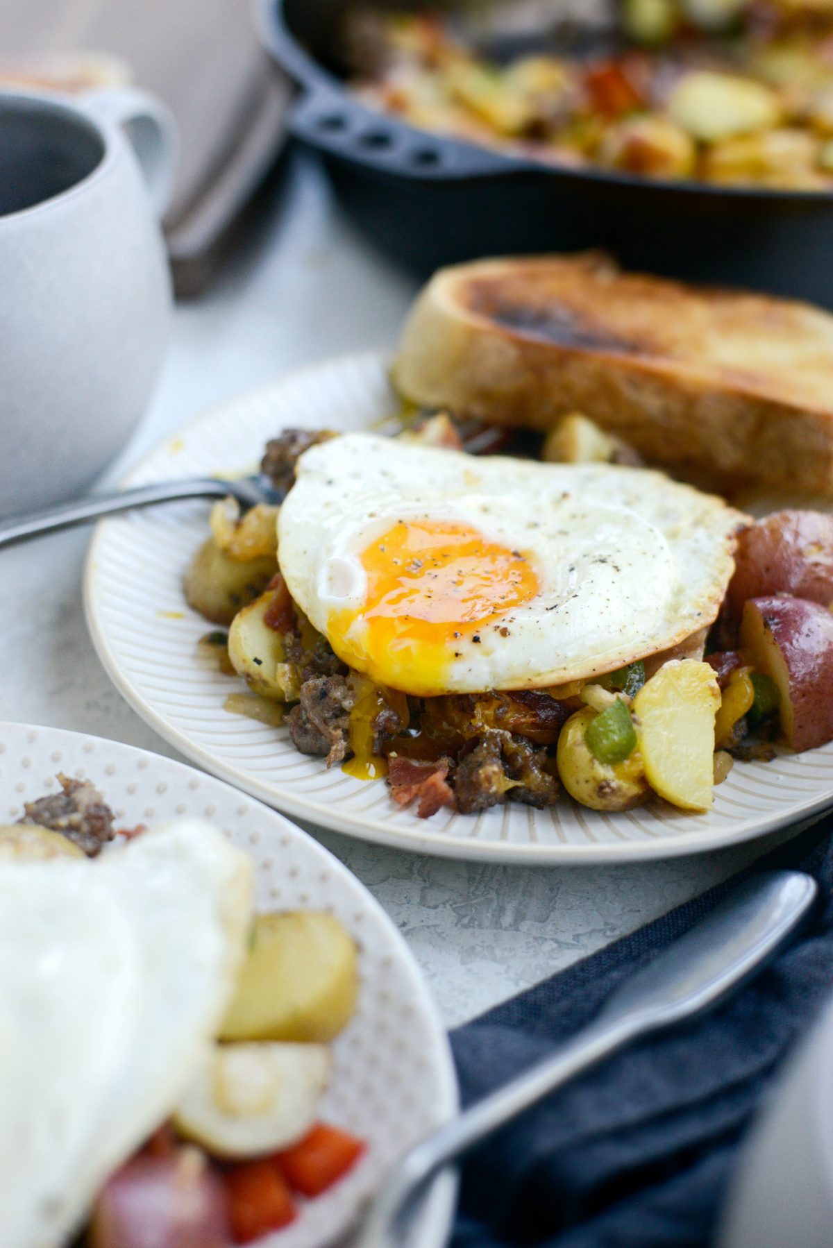 Farmer's Breakfast Skillet l SimplyScratch.com