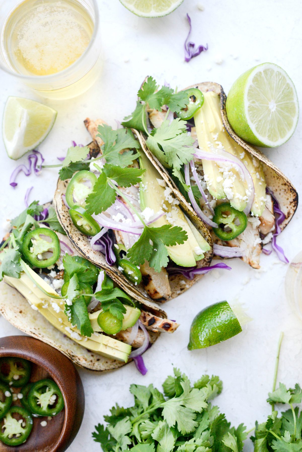 Grilled Tequila Lime Chicken Tacos