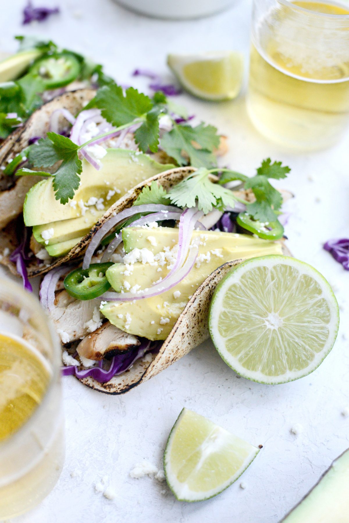 Grilled Tequila Lime Chicken Tacos