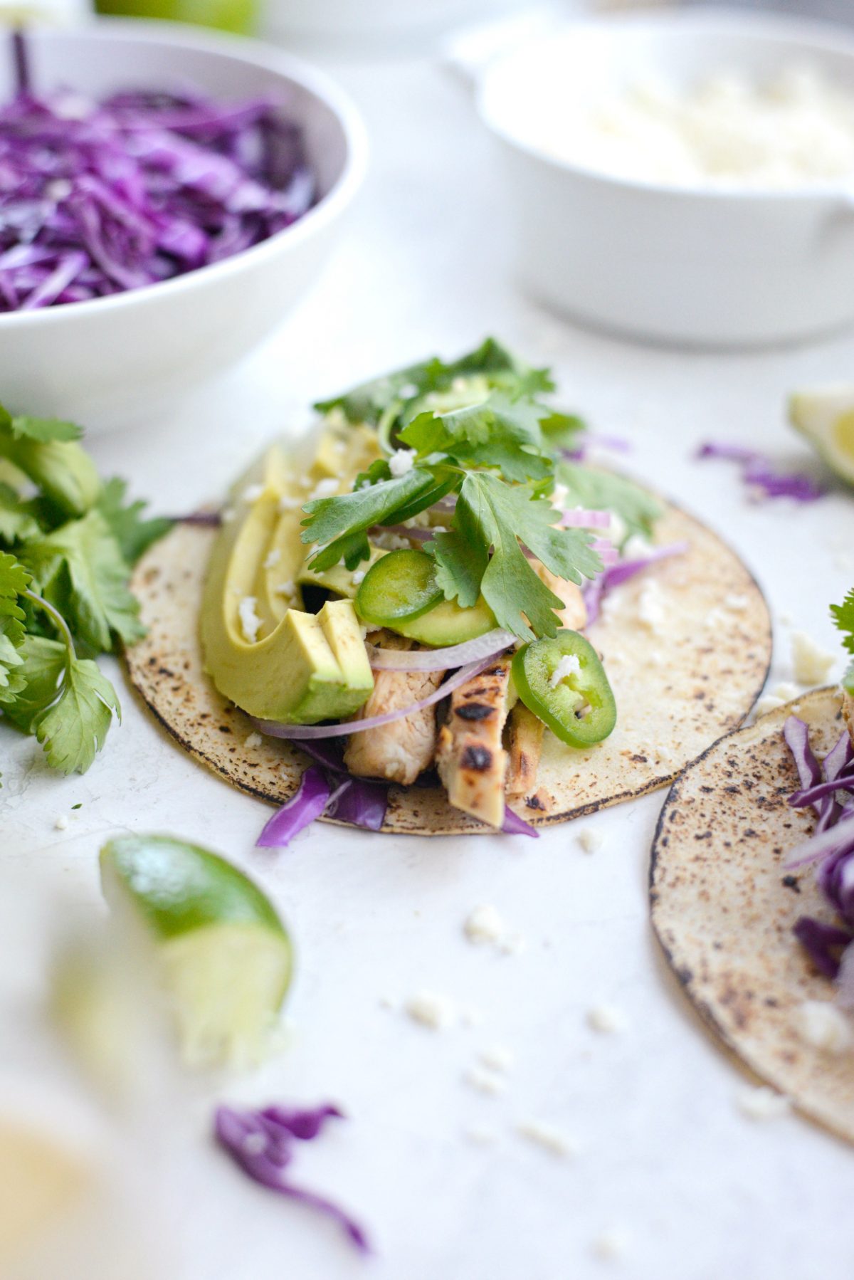 Grilled Tequila Lime Chicken Tacos