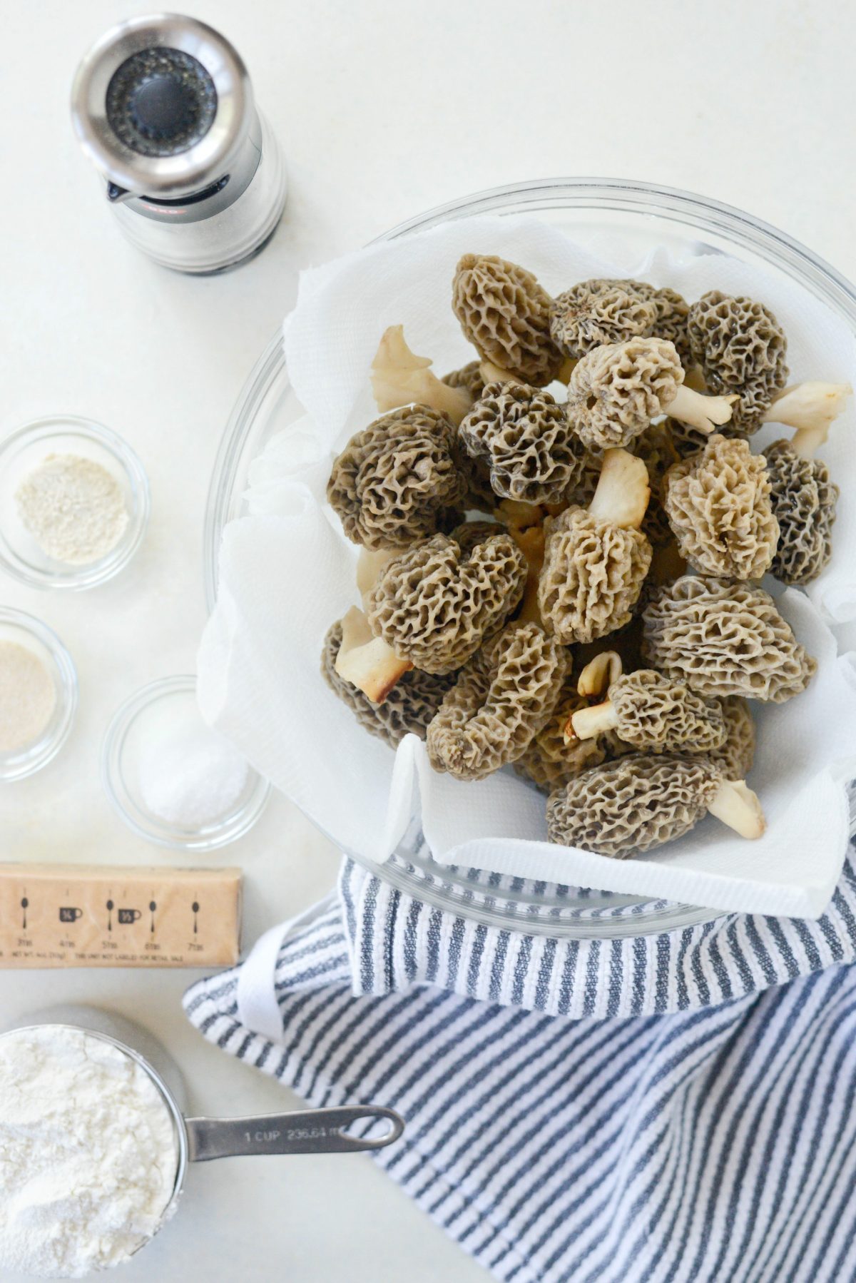 Pan Fried Morel Mushrooms l SimplyScratch.com