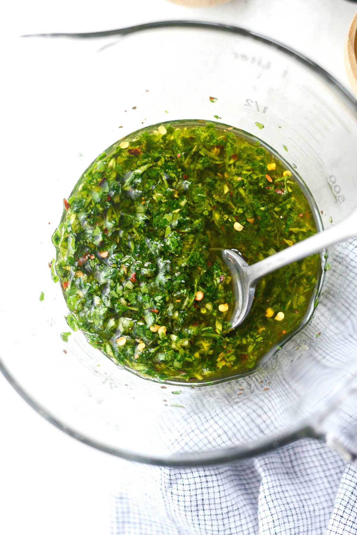 Cilantro Chimichurri Sauce l SimplyScratch.com