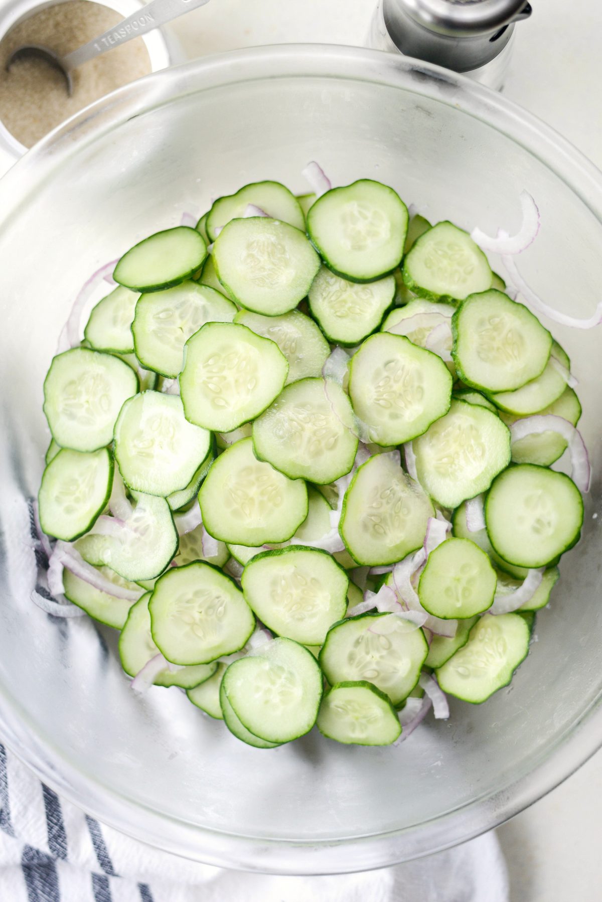 salted cucumber