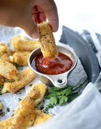 Air Fryer Mozzarella Cheese Sticks