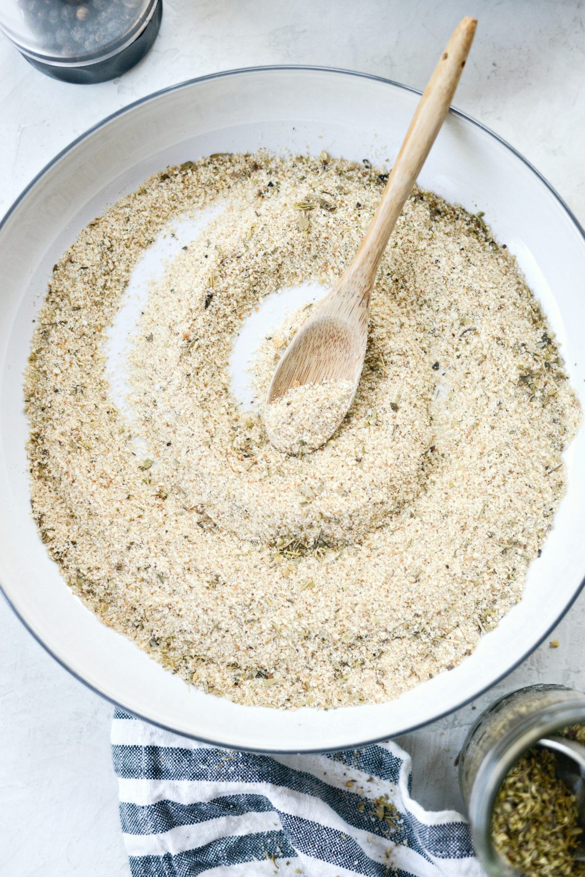 mix spices and panko