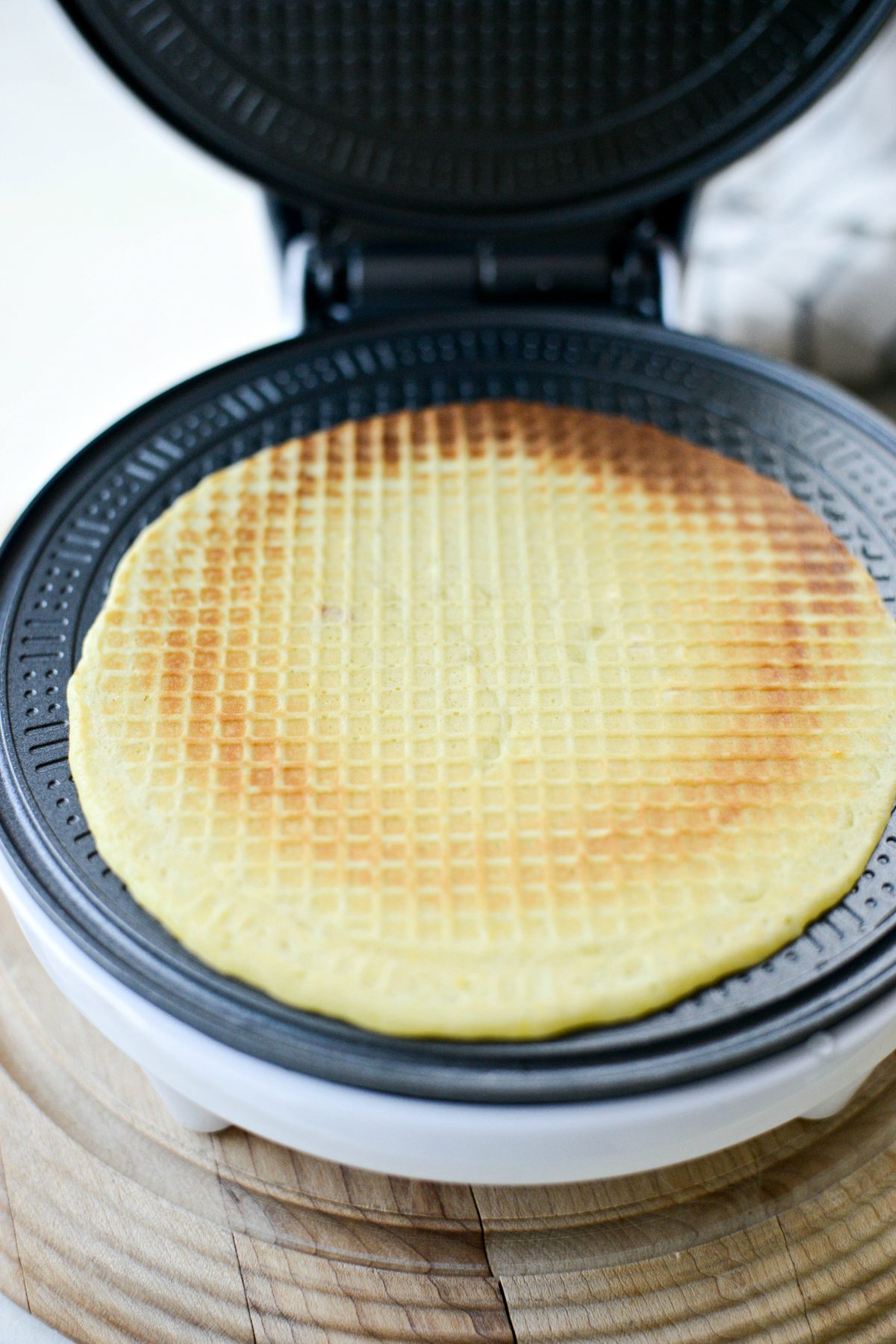 cooked waffle