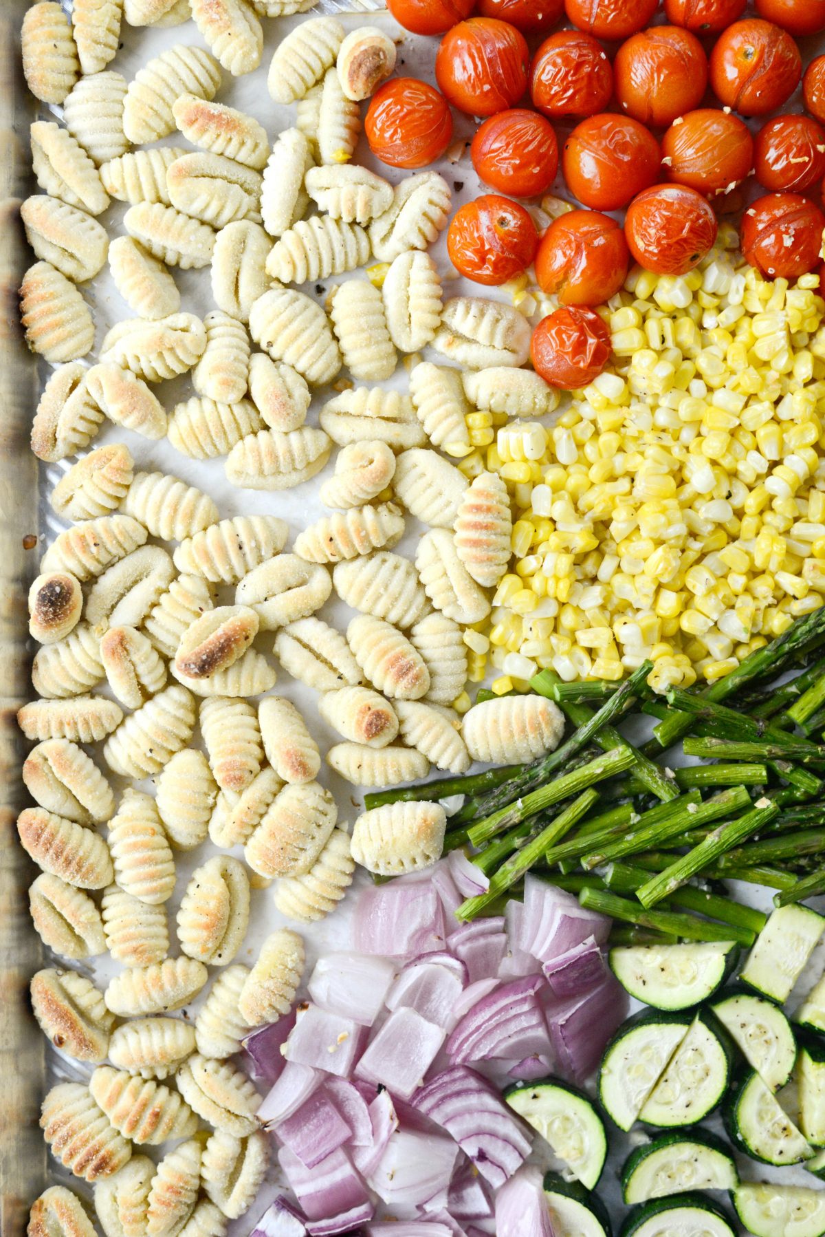 close up of gnocchi