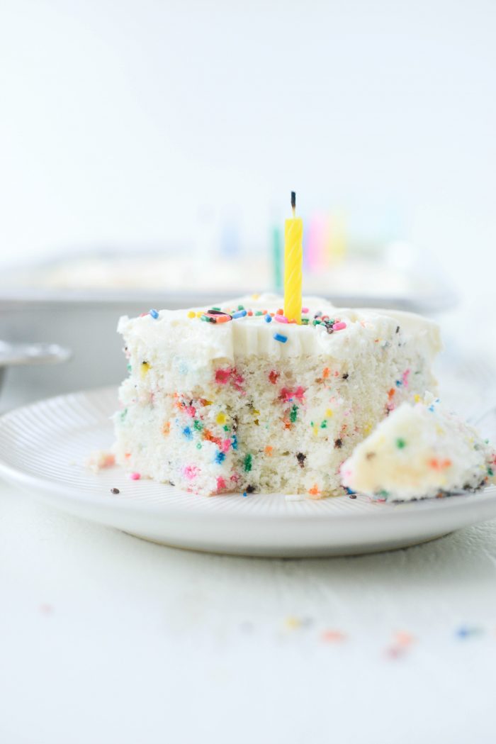 Homemade Funfetti Cake