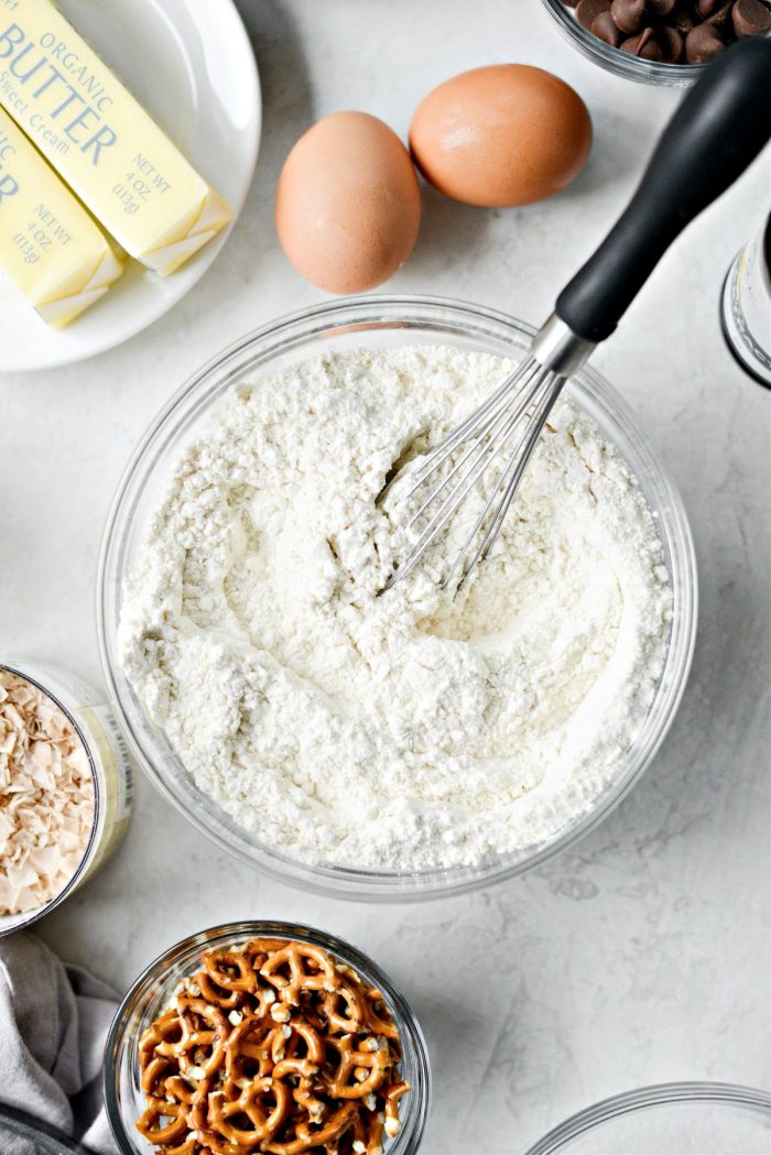 dry ingredients in bowl