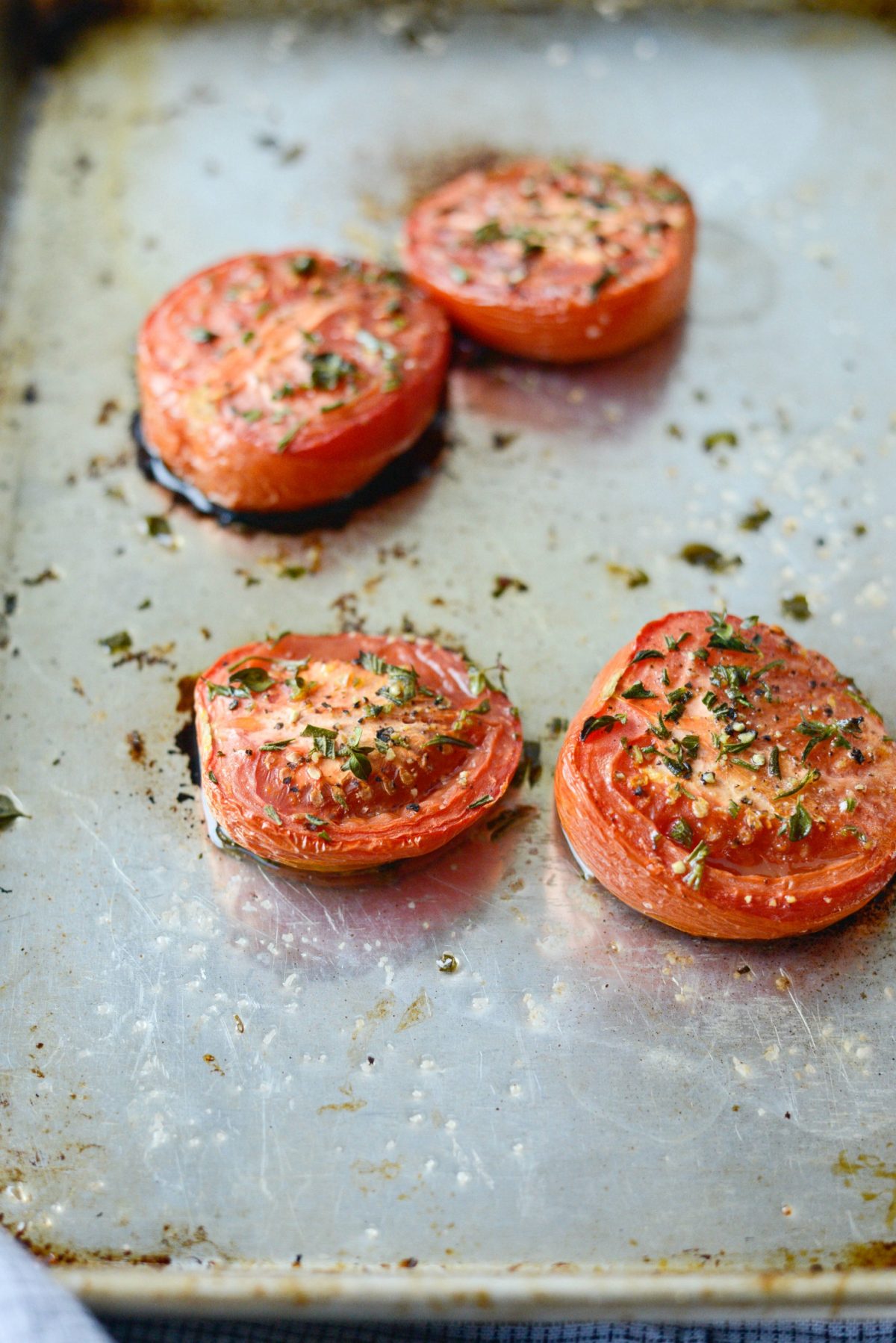 roasted roma tomatoes